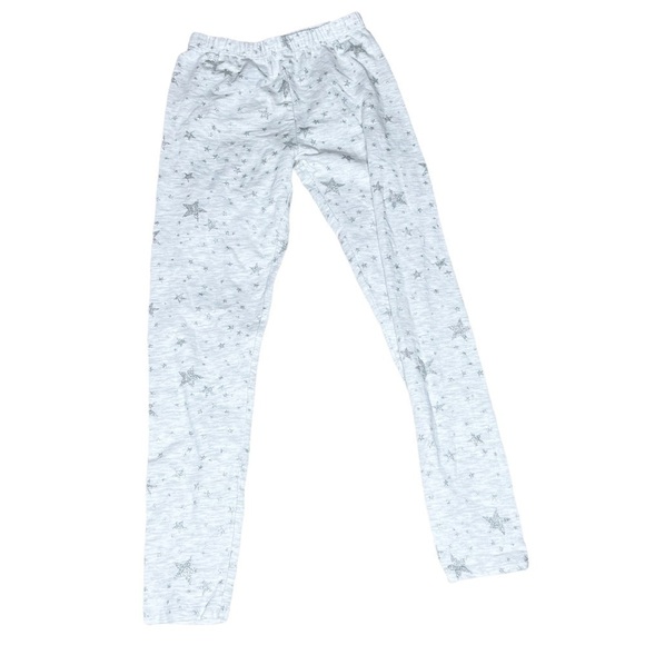 Vigoss Star Light Sparkle Grey Legging and Solid Dark Grey Legging Kids Bundle - Picture 4 of 7